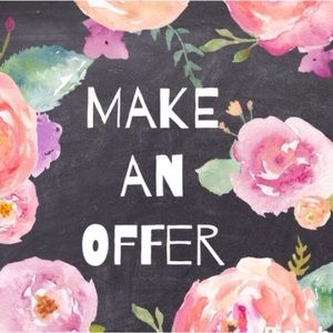 Make an offer! I negotiate!